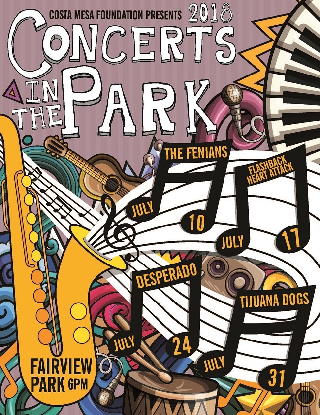 Concerts in the Park City of Costa Mesa News